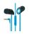 Creative Hitz MA350 Premium Headset - Black/BlueHigh Quality Audio, Bass-Tuned Neodymium Drivers, Clear Conversations With Optimized Controls, In-Line Microphone, Comfort Wearing