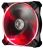 Antec 120mm TrueQuiet 120 UFO Fan - Red LED/Black Frame120x120x25mm, 600~1000rpm, 21.1~46.3CFM, 8.9~19.9dBA