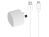 Shroom S-108 Compact USB AC Charger 2.1A - Micro USB - White
