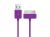 Shroom S-140 Charge & Sync Cable - To Suit iPhone 30-Pin - Purple