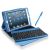 Mbeat Bluetooth Keyboard and Folio Kit - For iPad Mini - Blue