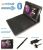 Mbeat Folio Accessory Kit For Samsung Galaxy Tab - Includes Bluetooth Keyboard, Screen Protector, Stylus Pen, Car Charger, Charge Cable - Black