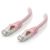 Alogic 10GbE Shielded CAT6A LSZH Network Cable - 0.5M, Pink