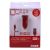 Laser PW-9PINCARRED Lightning Charge Cable with 2.1A USB Car Charger - 1M - Red