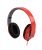 Laser AO-HEAD10-RED Over Ear Hi-Fi Headphones - RedClear Sound Reproduction & Deep Bass Response, Full Range Drivers With Full Frequency Response, Foldable Design, Light-Weight, Comfort Wearing