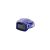 Laser NAV-PED10-BLU Pedometer - Digital Display, Clip-On Design, Tracks Steps, Distance Travelled And Calories Burned - Blue