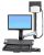 Ergotron 45-270-026 StyleView Combo Arm w. Worksurface Pro - For Monitors up to 24