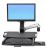 Ergotron 45-260-026 StyleView Sit/Stand Combo Arm w. Worksurface - For Monitors up to 24