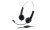 Genius HS-210C Headset for PC/Notebook - BlackStereo Headset with Built-In Microphone, Adjustable Stainless Steel Headband, 360 Degree Adjustable Microphone, Great For MSN, Net phone, Skype