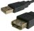 Legend 40USB2AMF5-BK USB Extension Cable - Male-Female, 5m, Black
