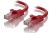 Alogic C6-02-Red CAT6 Snagless Patch Cable - 2m, RJ45-RJ45 - Red
