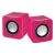 Arctic_Cooling S111 Portable Speaker - PinkHigh Quality, Compact Dice-Shape Speakers, Balanced Vocals & Bass, Volume Control