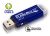Kanguru 8GB FlashBlu30 Flash Drive - Read 145MB/s, Write 25MB/s, Physical Write Protect Switch, High-Strength Aluminum Design, USB3.0