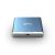 Silicon_Power 240GB T11 External SSD - Blue - Aluminum Casing With Incredible Cooling System, Read 380MB/s, Write 340MB/s, Thunderbolt
