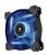 Corsair Air Series SP120 High Static Pressure Fan - 120x25mm Blue LED Fan, 1650rpm,  57.24CFM, 26.4dBA - Black Layer with Clear Blade & Blue LED Fan