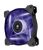 Corsair Air Series SP120 High Static Pressure Fan - 120x25mm Purple LED Fan, 1650rpm, 57.24CFM, 26.4dBA - Black Layer with Clear Blade & Purple LED Fan 