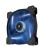 Corsair Air Series SP140 High Static Pressure Fan - 140x25mm Blue LED Fan, 1440rpm, 49.49CFM, 29.3dBA - Black Layer with Clear Blade & Blue LED Fan