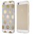 She`s_Extreme Elle Selections 2.4.1 - To Suit iPhone 6 4.7 - Gold Dotty/Clear