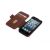 Kensington Portafolio Duo Wallet - To Suit iPhone 5/5S - Brown