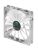 AeroCool 120mm Shark Fan - White LED/White Edition120 x120x25mm, Fluid Dynamic Bearing, 1500RPM, 82.6CMF, 26.5dBA