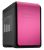 AeroCool DS Cube Mini Gaming Case w. Window - NO PSU, Pink Edition3.5