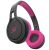 SMS_Audio Street By 50 Wired On-Ear Sport Headphones - PinkHigh Quality Sound, Sweat Proof, IPX4 Protection, Oval-Fit Design, Supple, Stitched Perforated-Leather & Comfortable Memory Foam Cushions