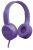 iHome iB34 Rubberized Headphones with Flat Cable - PurpleDynamic Sound with Enhanced Bass Response, Rotating Earcups, Padded and adjustable headband, 3.5mm Jack, Comfort Fit