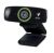 Genius FaceCam 2020 Webcam - 2 Megapixel, Superior HD720p, Precise Fixed Focus Lens, Adjustable Pan 360 & Tilts 90 Lens - Black