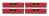 Corsair 16GB (4 x 4GB) PC4-21300 2666MHz DDR4 RAM - 16-18-18-35 - Vengeance LPX Red Series