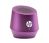 HP G3Q06AA S6000 Wireless Mini Speaker - PurpleBluetooth Technology, 3.5mm Audio Jack, Compatible Android And Apple Products