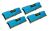 Corsair 16GB (4 x 4GB) PC4-21300 2666MHz DDR4 RAM - 16-18-18-35 - Vengeance LPX Blue Series