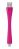 Mophie Memory-Flex USB Cable with Lightning Connector - Pink
