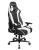 DXRacer K-Series PC Gaming Chair - Raise & Lower, Resilient Armrest Surface, Large Angle Adjuster, Multi-Directional Ergonomic Design, Quality And Security, Headrest Cushion And Lumbar Cushion - White