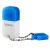 Apacer 32GB AH154 USB Flash Drive - Cap Holder Design With a Strap Hole, Multi-Proof Of Durability, Rubber Design, USB3.0 - White/Blue