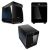Raidmax Atomic Mini-Tower Case - NO PSU, Black1xUSB3.0, 1xUSB2.0, 2xHD-Audio, 1x120mm Fan, Aluminum Surface, Mini-ITX