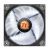 ThermalTake 120mm Luna 12 Slim LED Fan - White LED/Black Frame120x120x15mm, Hydraulic Bearing, 1400RPM, 27.533CFM, 24dBA