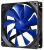 ThermalTake 120mm Pure 12 Fan - Blue Blade/Black Frame120x120x25mm, Sleeve Bearing, 1000RPM, 40.997CFM, 19.5dBA