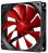 ThermalTake 120mm Pure 12 Fan - Red Blade/Black Frame120x120x25mm, Sleeve Bearing, 1000RPM, 40.997CFM, 19.5dBA