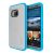 Incipio Octane Co-Molded Protective Case - To Suit HTC One M9 - Frost/Neon Blue