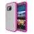Incipio Octane Co-Molded Protective Case - To Suit HTC M9-  Frost/Neon Pink