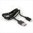 Astrotek Nylon Jacket Lighting To USB Cable - To Suit iPhone 5/5S/6 - 1M - Black