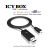 IcyBox IB-AC511 PC To Android Smartphone/Tablet Shadow Adapter - Black