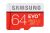 Samsung 64GB Micro SD UHS-1 Card - Evo Plus, Class 10, Read Up to 80MB/s, Write 20MB/s, Waterproof, Temperature-Proof, X-Ray-Proof
