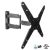 Brateck LPA39-443 Ultra Slim Full Motion Single Arm LCD TV Wall Mount - For Most 23-55
