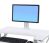 Ergotron 97-935-062 WorkFit Single LD Monitor Kit - Holds Display Above Worksurface, Freeing Up Space, Patented CF Motion Technology - White