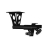 Playseat Gearshift Holder - To Suit PlaySeat Evolution Gaming Chairs, Fits Logitech G25, G27 Gearshift - Black