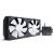 Fractal_Design Kelvin S24 All-In-One Water Cooler - Intel LGA775, 1150, 1155, 1156, 1366, 2011, 2011-V3, AMD AM2, AM2+, AM3, AM3+, FM1, FM2, FM2+, 120mm Fan, 500-2000rpm, 87.6CFM, 32.2dBA - Black with White Fan