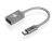 IOGEAR G2LU3CAF10-SG Charge & Sync USB-C To USB Type-A Adapter - To Suit MacBook And Chromebook Pixel - Space Gray