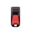 SanDisk 64GB Cruzer Edge Flash Drive - Retractable Connector, SanDisk SecureAccess Software, USB2.0 - Black/Red