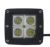 Generic 16/SQ/S/F-C4CR LED Work Light - 4W CREE Lens, PMMA, Waterproof, 16W